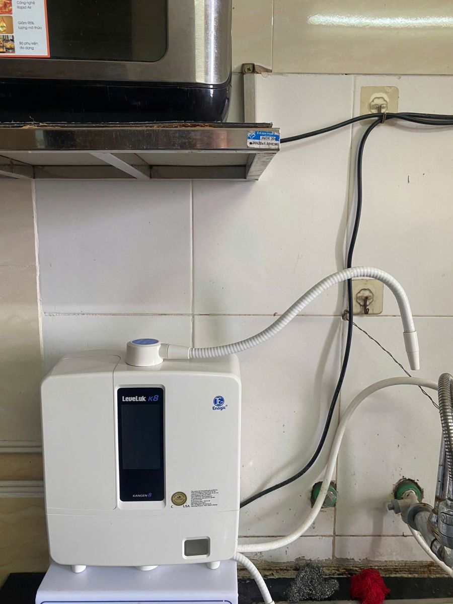 Bàn Giao Máy Lọc Nước Ion Kiềm Kangen K8 Cho Chị Lê - Chung Cư Mường Thanh, Diễn Châu