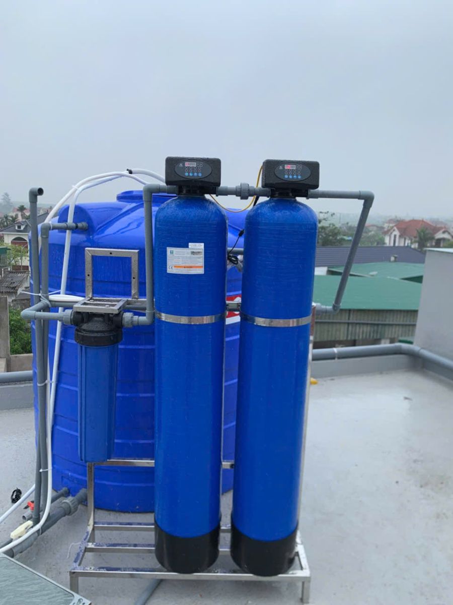 Nukisa bàn giao hệ thống lọc nước 2 cột cho gia đình anh song - Thị trấn Diễn Châu