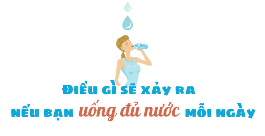 Điều gì xảy ra nếu bạn không uống đủ nước mỗi ngày?