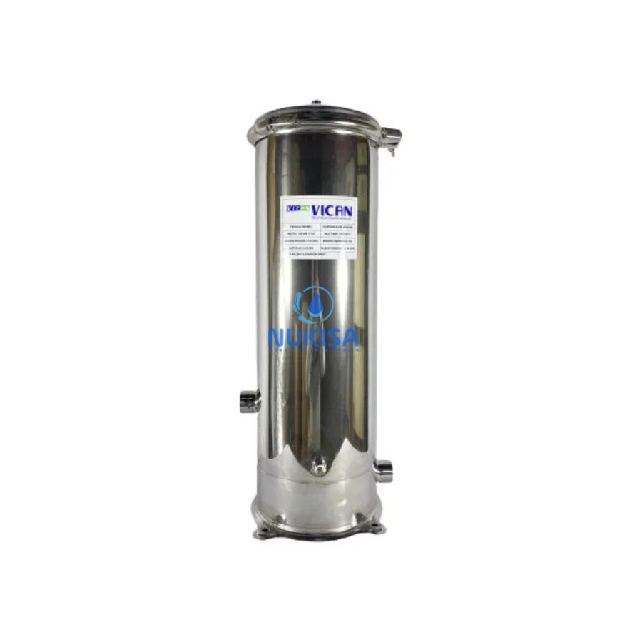 Phin lọc 5 lõi 20inch VICAN, inox 304