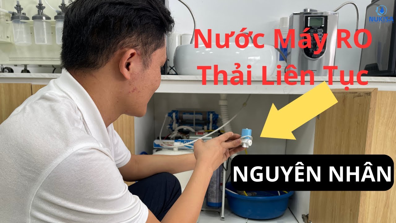 Sửa Máy Lọc Nước R.O Nước Thải Chảy Mãi Không Ngắt Cực Đơn Giản | Máy Lọc Nước Không Ra Nước